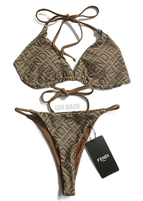 fendi dupe bikini|fendi high waisted swimsuit.